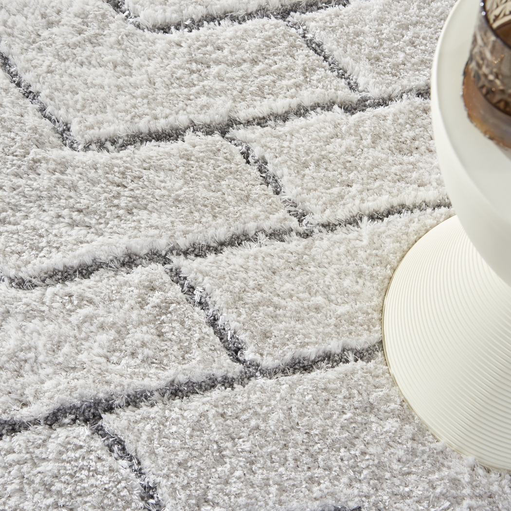 Britius Ivory/Gray 7'10 x 9'10 Rug - Thumbnail - Image 7