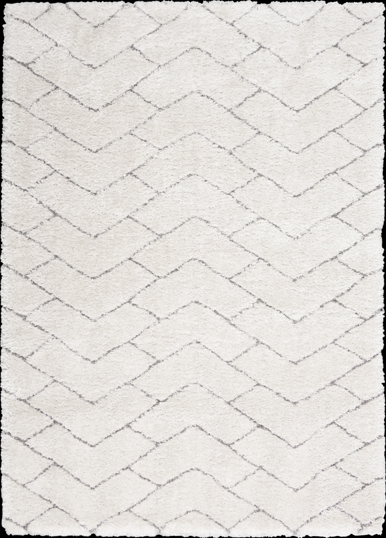 Britius Ivory/Gray 7'10 x 9'10 Rug - Thumbnail - Image 1