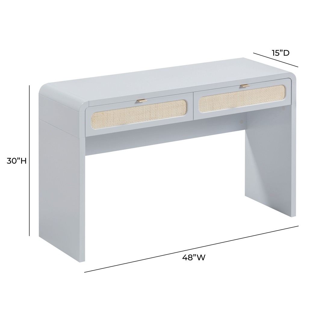 Britnie Blue Console Table - Thumbnail - Image 8