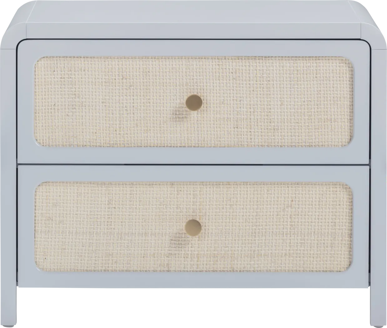 Britnie Blue Nightstand - Thumbnail - Image 5