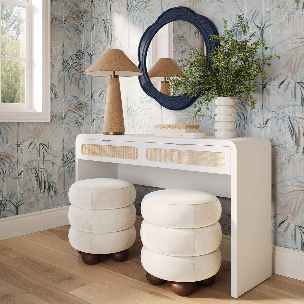 Britnie White Console Table - Thumbnail - Image 2