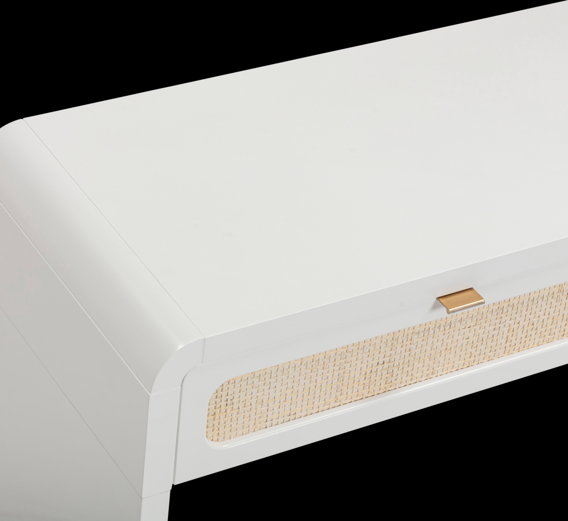 Britnie White Console Table - Thumbnail - Image 6