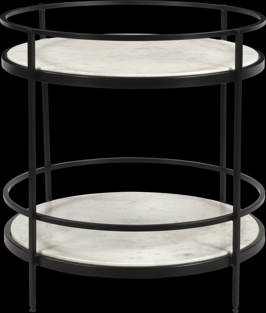 Britoak Black Accent Table - Thumbnail - Image 2