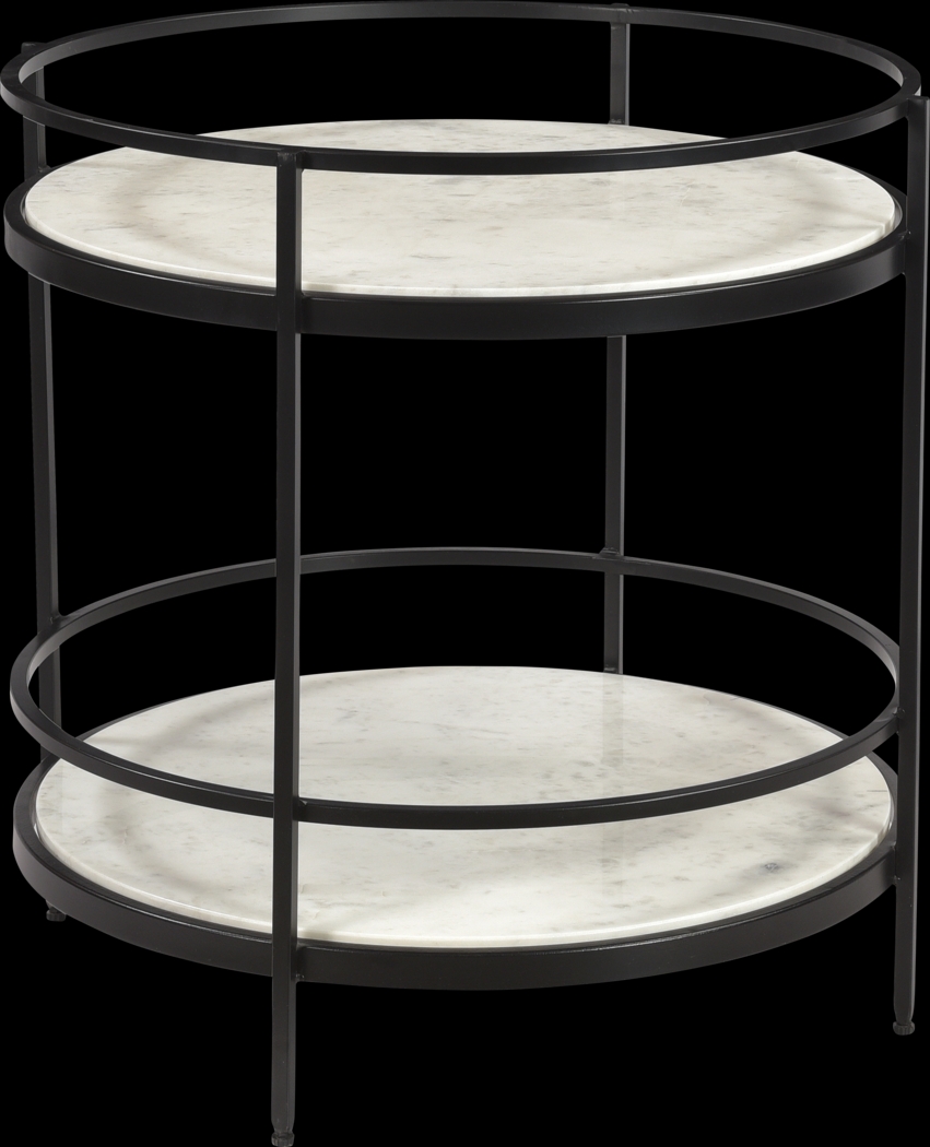 Britoak Black Accent Table - Thumbnail - Image 1
