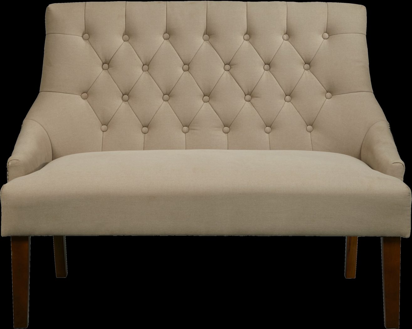 Brittany White Settee - Thumbnail - Image 1