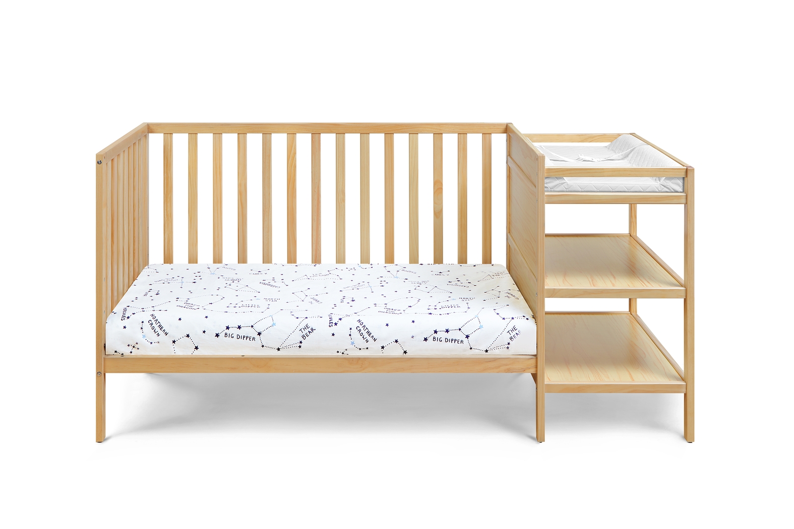 Kids Brittinger Natural Crib Combo - Thumbnail - Image 4