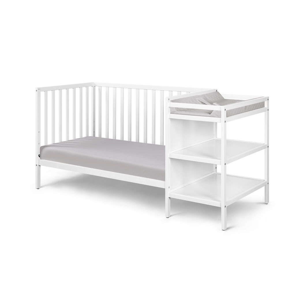 Kids Brittinger White Crib Combo - Thumbnail - Image 2