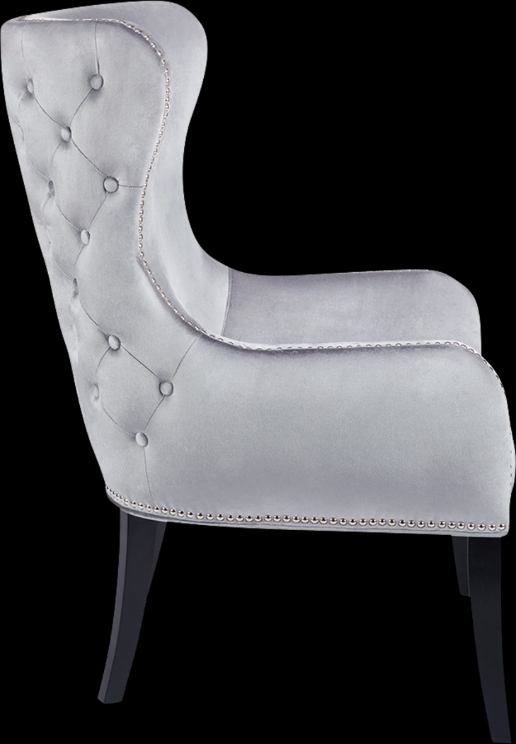 Brittmore Gray Accent Chair - Thumbnail - Image 3