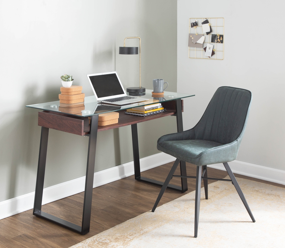 Brittwood Green Accent Chair - Thumbnail - Image 8