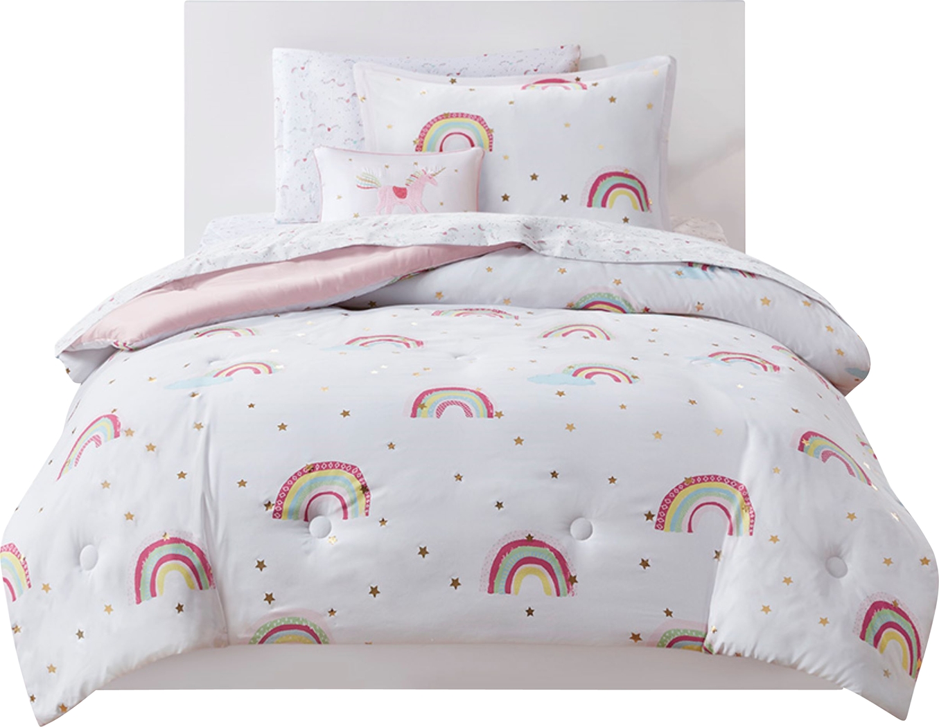 Brivi White Twin Comforter Set - Thumbnail - Image 1