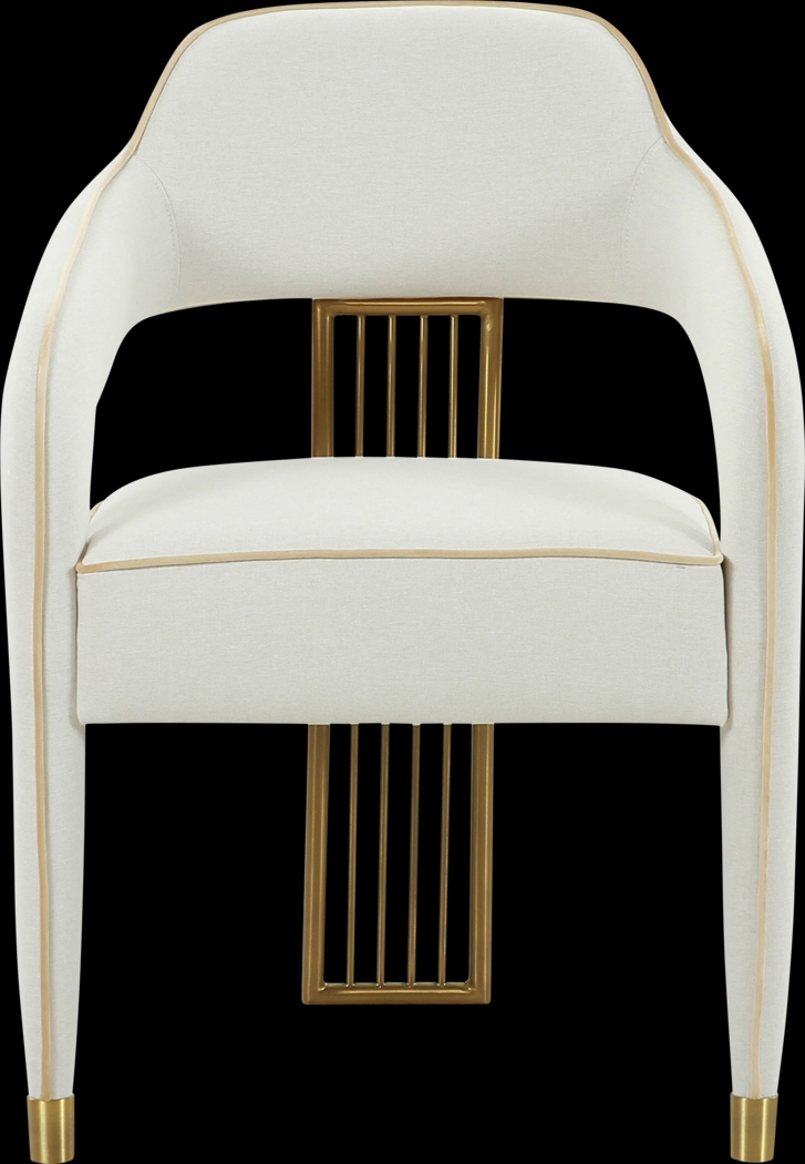 Broadalbin Cream Arm Chair - Thumbnail - Image 3