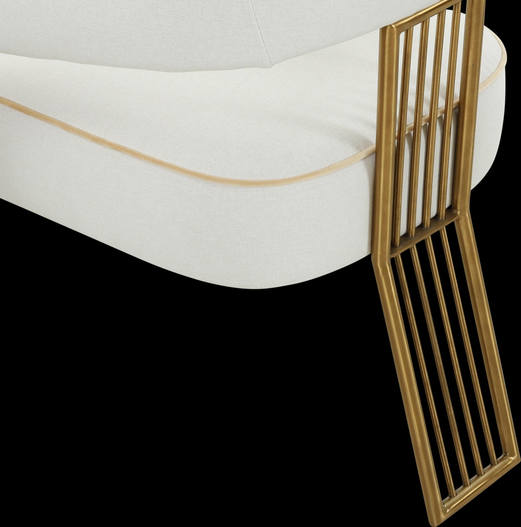 Broadalbin Cream Arm Chair - Thumbnail - Image 5