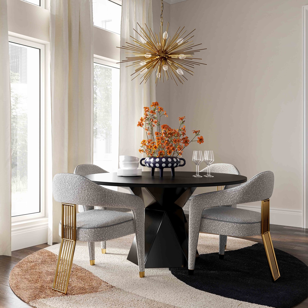 Broadalbin Gray Arm Chair - Thumbnail - Image 2