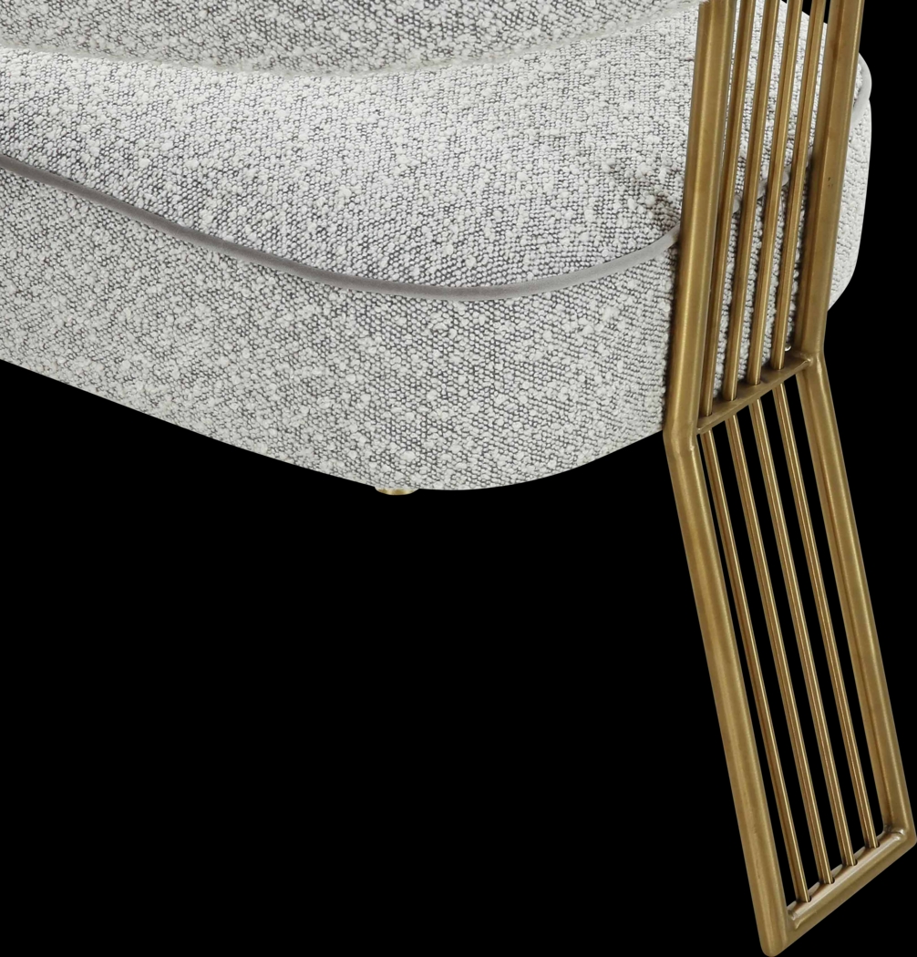 Broadalbin Gray Arm Chair - Thumbnail - Image 5