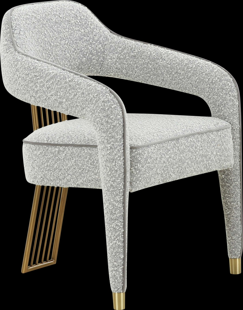 Broadalbin Gray Arm Chair - Thumbnail - Image 1