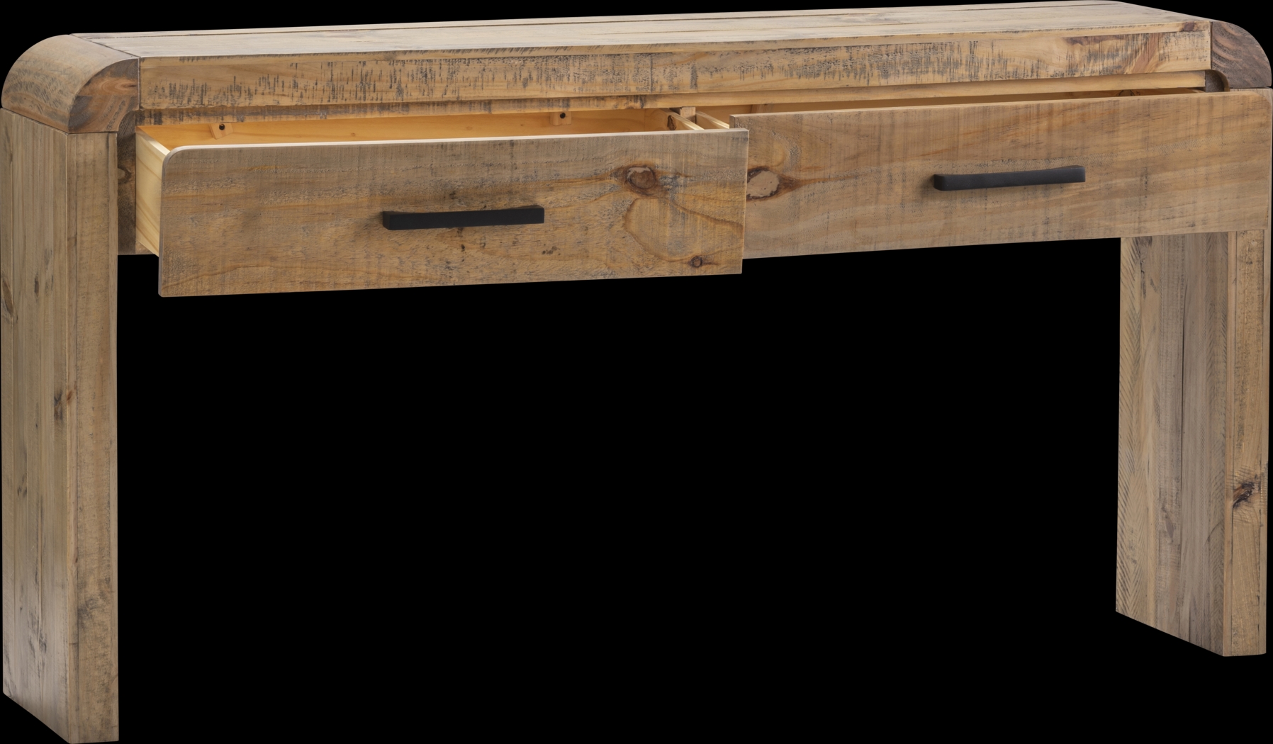 Broadfording Brown Console Table - Thumbnail - Image 3