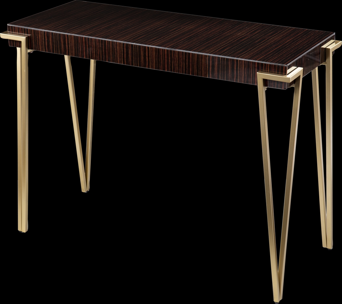 Broadingham Brown Sofa Table - Thumbnail - Image 1