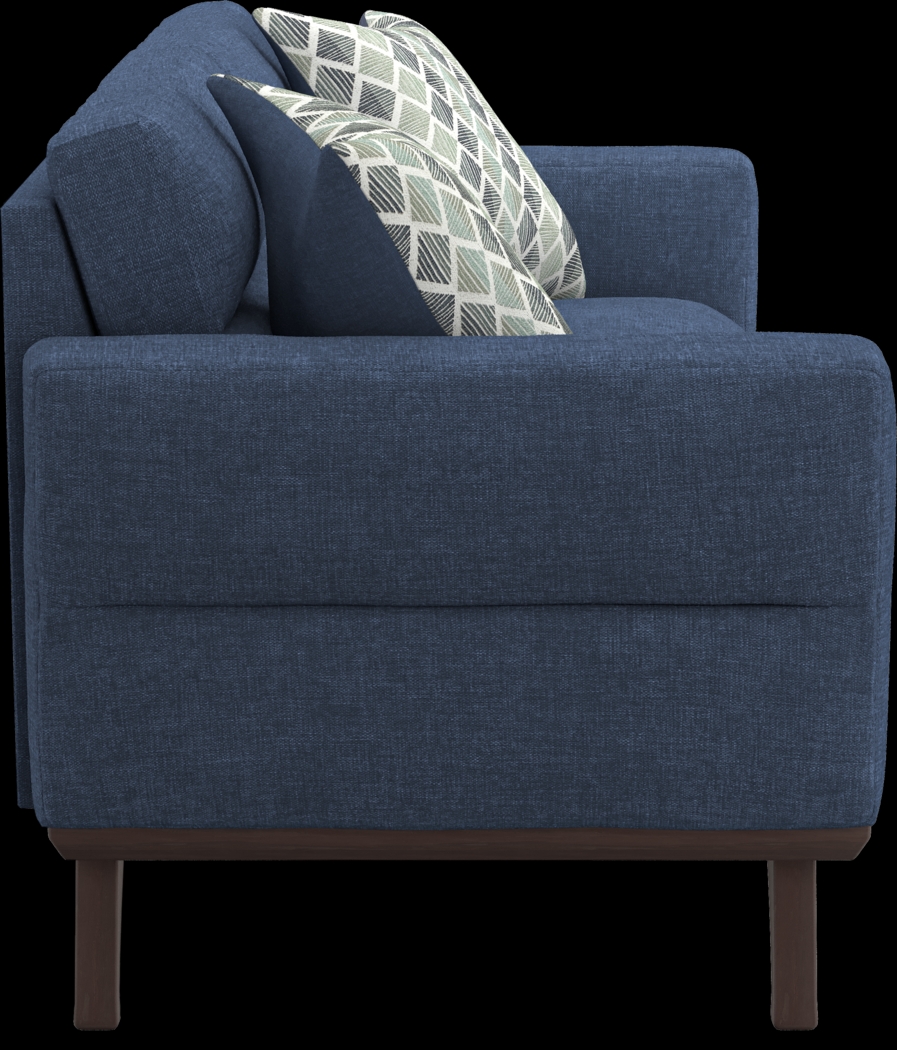 Broadview Park Navy Sofa - Thumbnail - Image 3