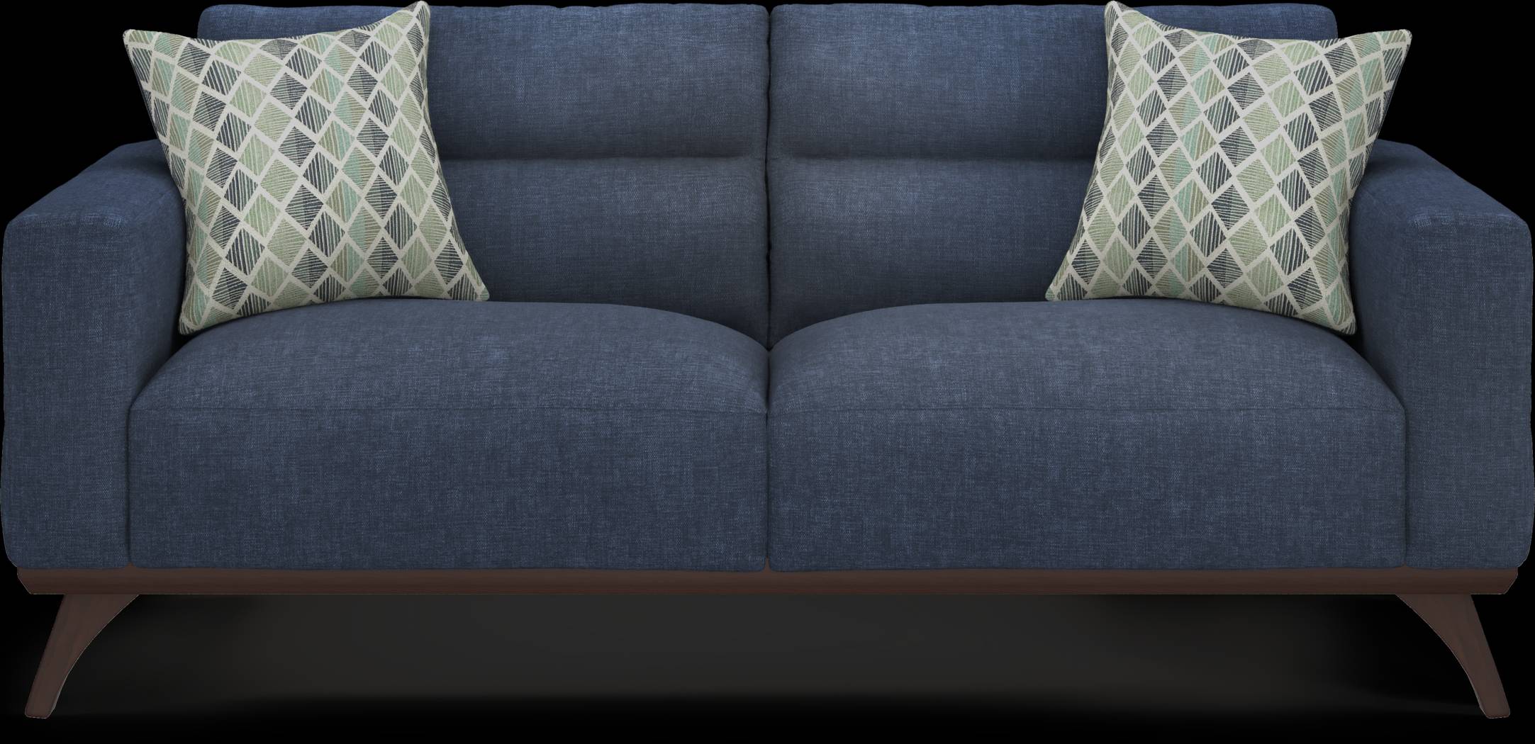 Broadview Park Navy Sofa - Thumbnail - Image 1