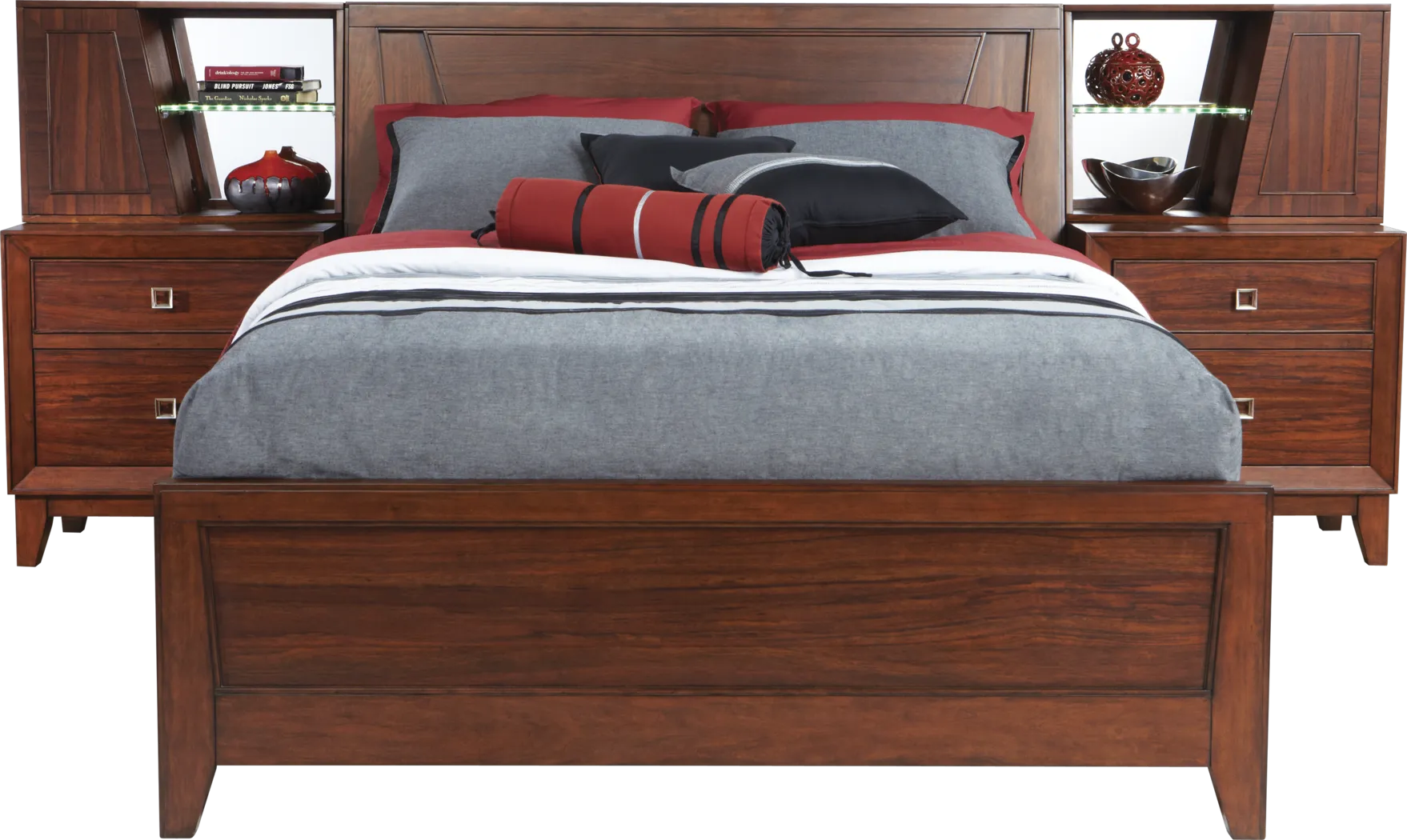 Brock Point 7 Pc Queen Bedwall - Thumbnail - Image 1