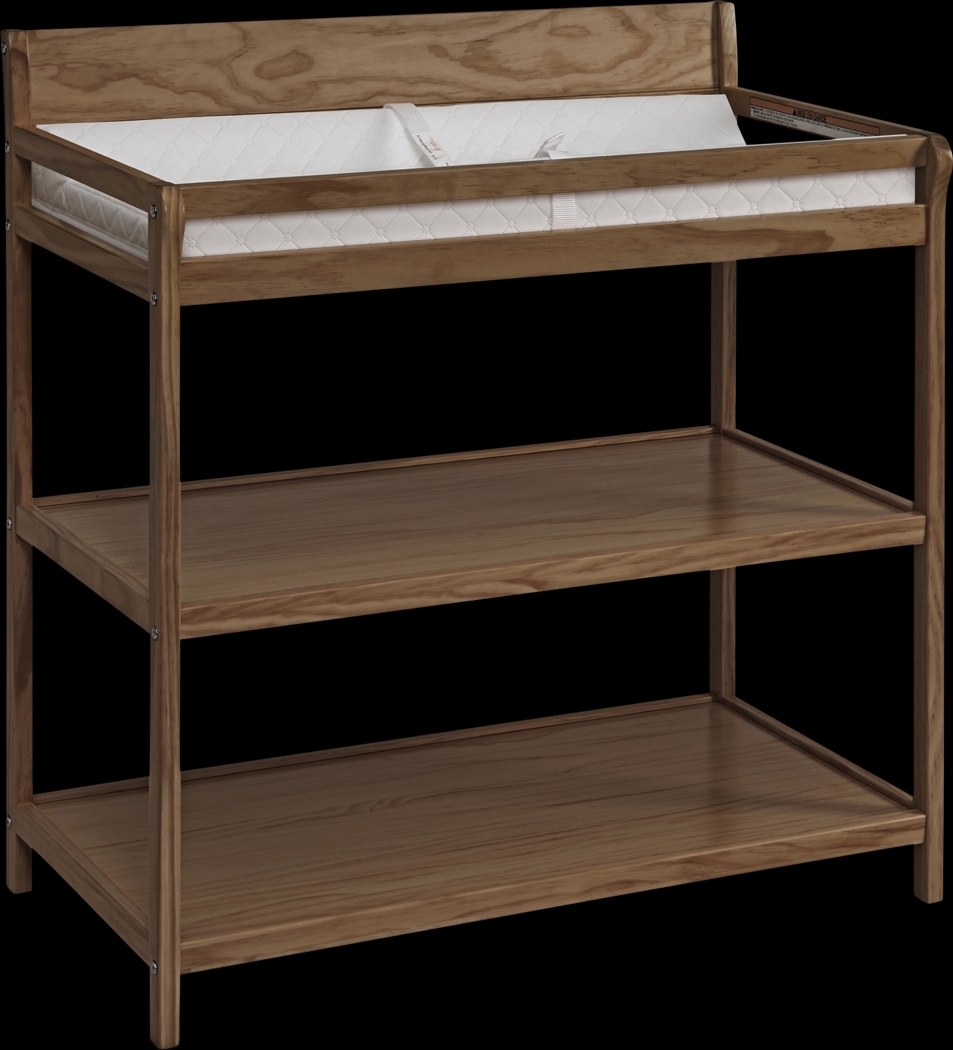 Kids Brockhill Brown Changing Table - Thumbnail - Image 1