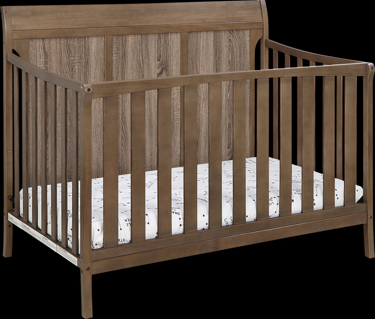 Kids Brockhill Brown Crib - Thumbnail - Image 1
