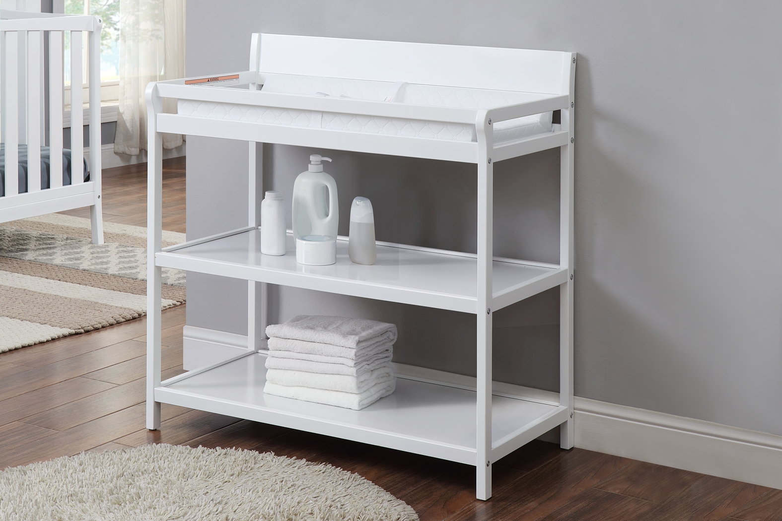 Brockhill White Changing Table - Thumbnail - Image 3