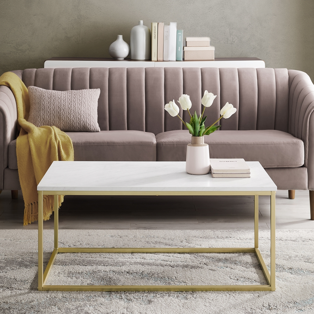 Brockwood White Cocktail Table - Thumbnail - Image 3