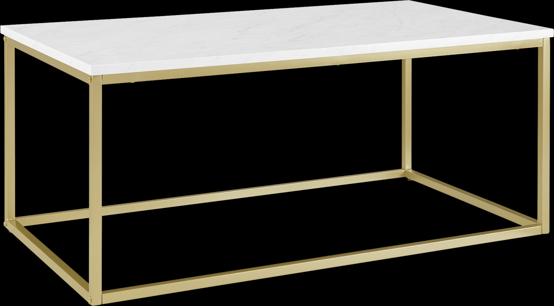 Brockwood White Cocktail Table - Thumbnail - Image 1