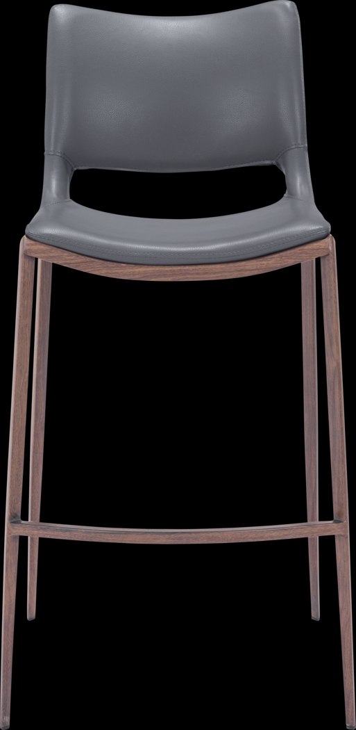 Brocton Gray Bar Height Stool, Set of 2 - Thumbnail - Image 5