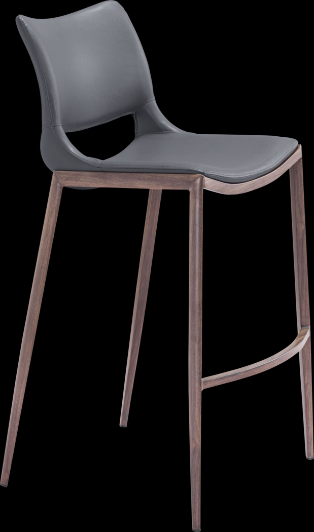 Brocton Gray Bar Height Stool, Set of 2 - Thumbnail - Image 8