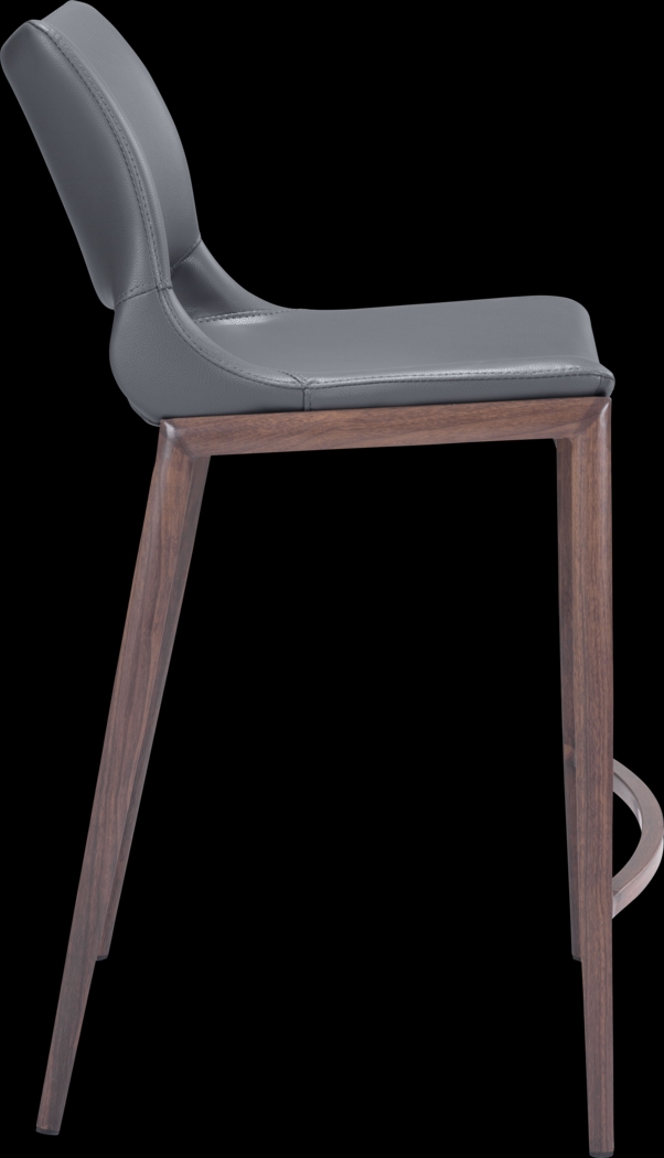 Brocton Gray Counter Height Stool, Set of 2 - Thumbnail - Image 3