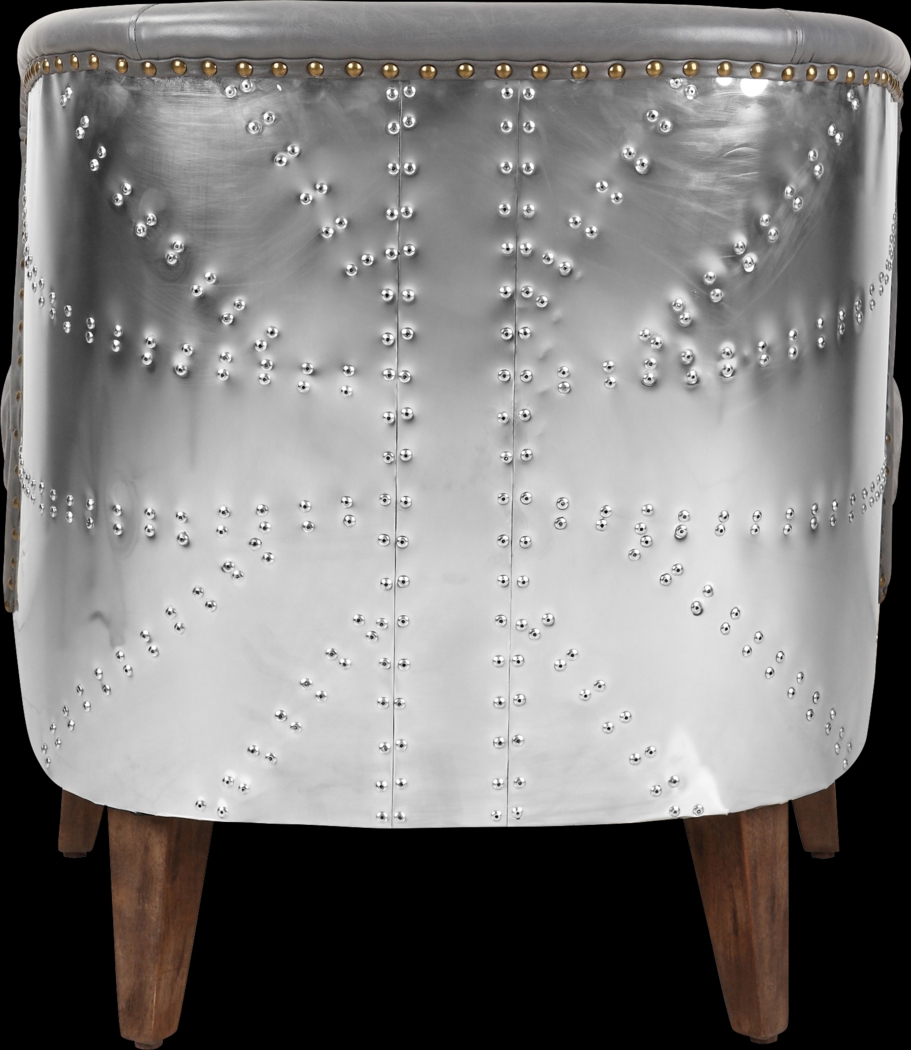 Brocton Grey Accent Chair - Thumbnail - Image 3