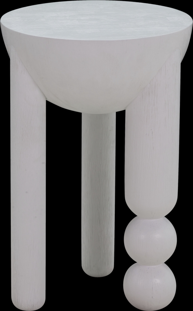 Brodiea White End Table - Thumbnail - Image 1