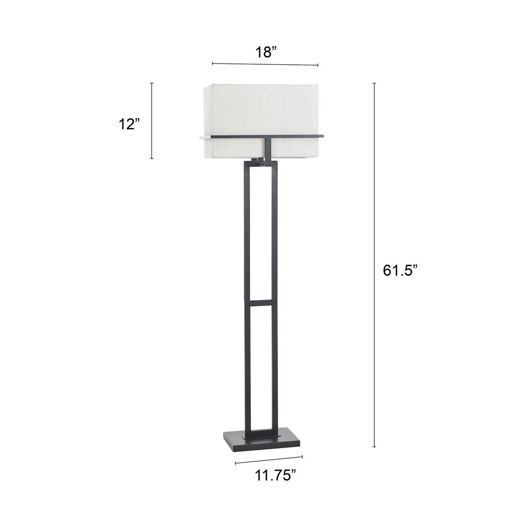 Brodin Black Floor Lamp - Thumbnail - Image 7