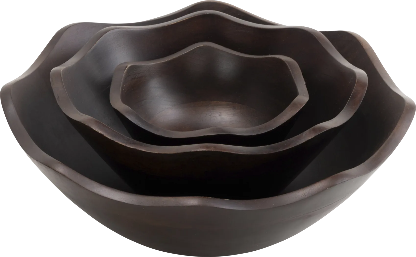 Brodyn Dark Brown Bowl, Set of 3 - Thumbnail - Image 8