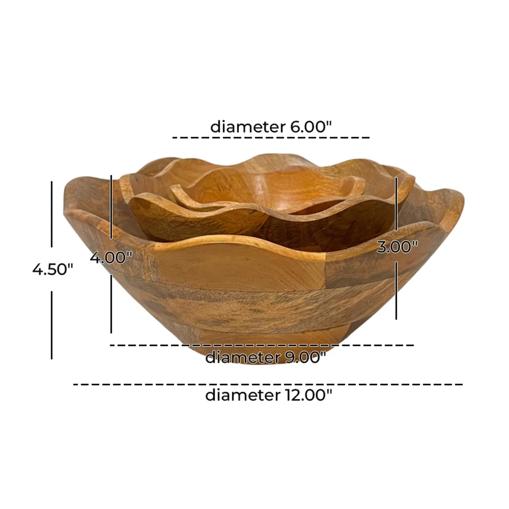 Brodyn Natural Bowl, Set of 3 - Thumbnail - Image 7