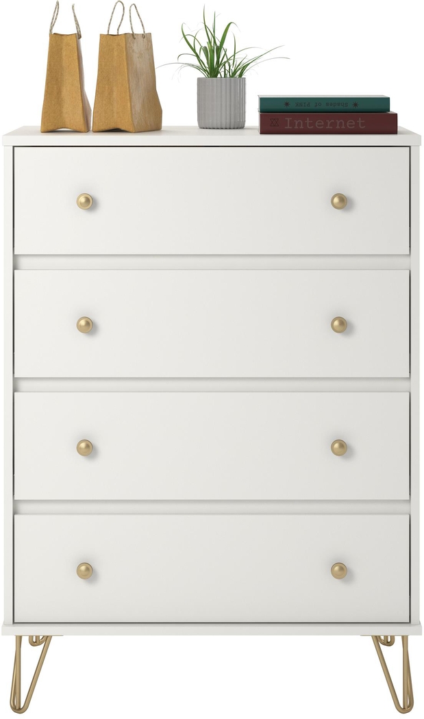 Brogden White 4 Drawer Dresser - Thumbnail - Image 5