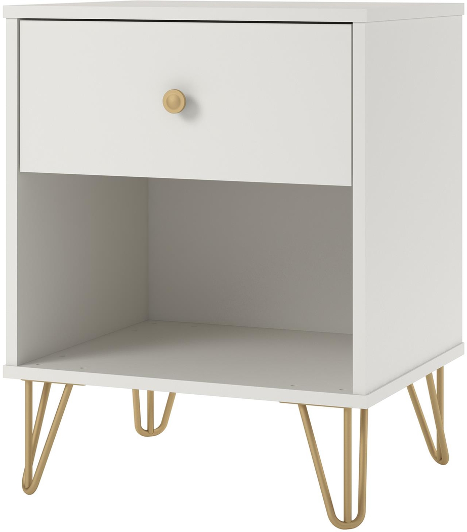 Brogden White Nightstand - Thumbnail - Image 2