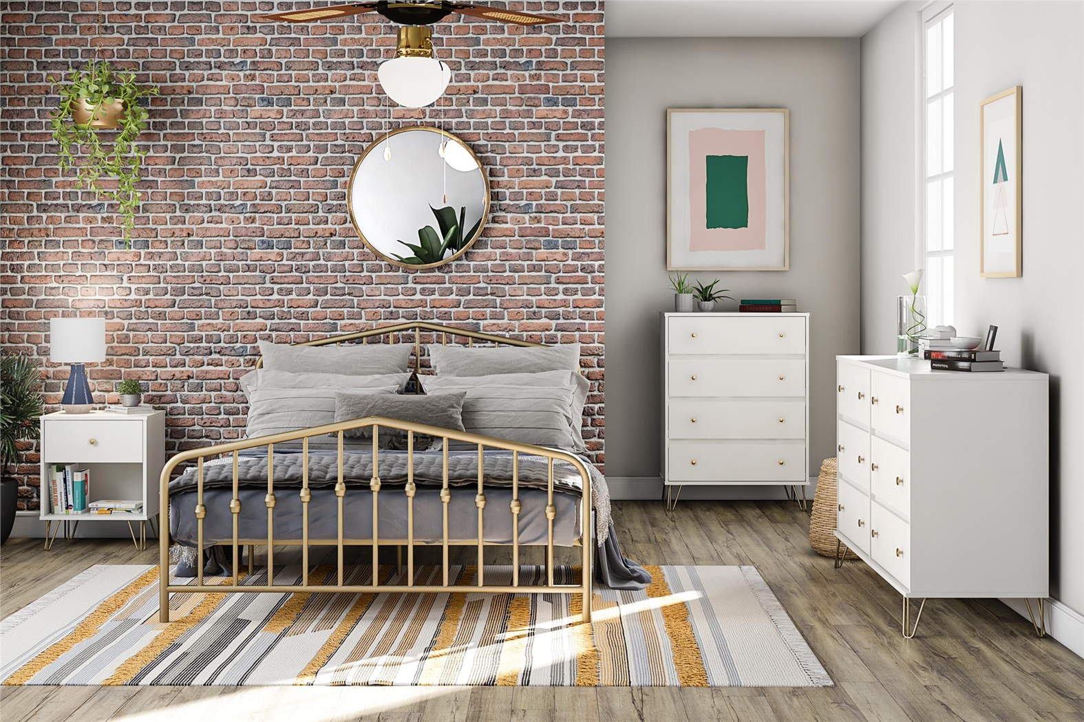 Brogden White Nightstand - Thumbnail - Image 11