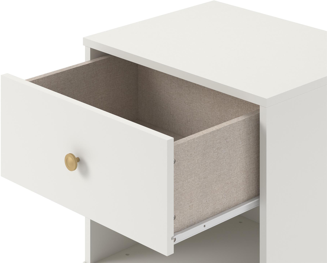Brogden White Nightstand - Thumbnail - Image 6