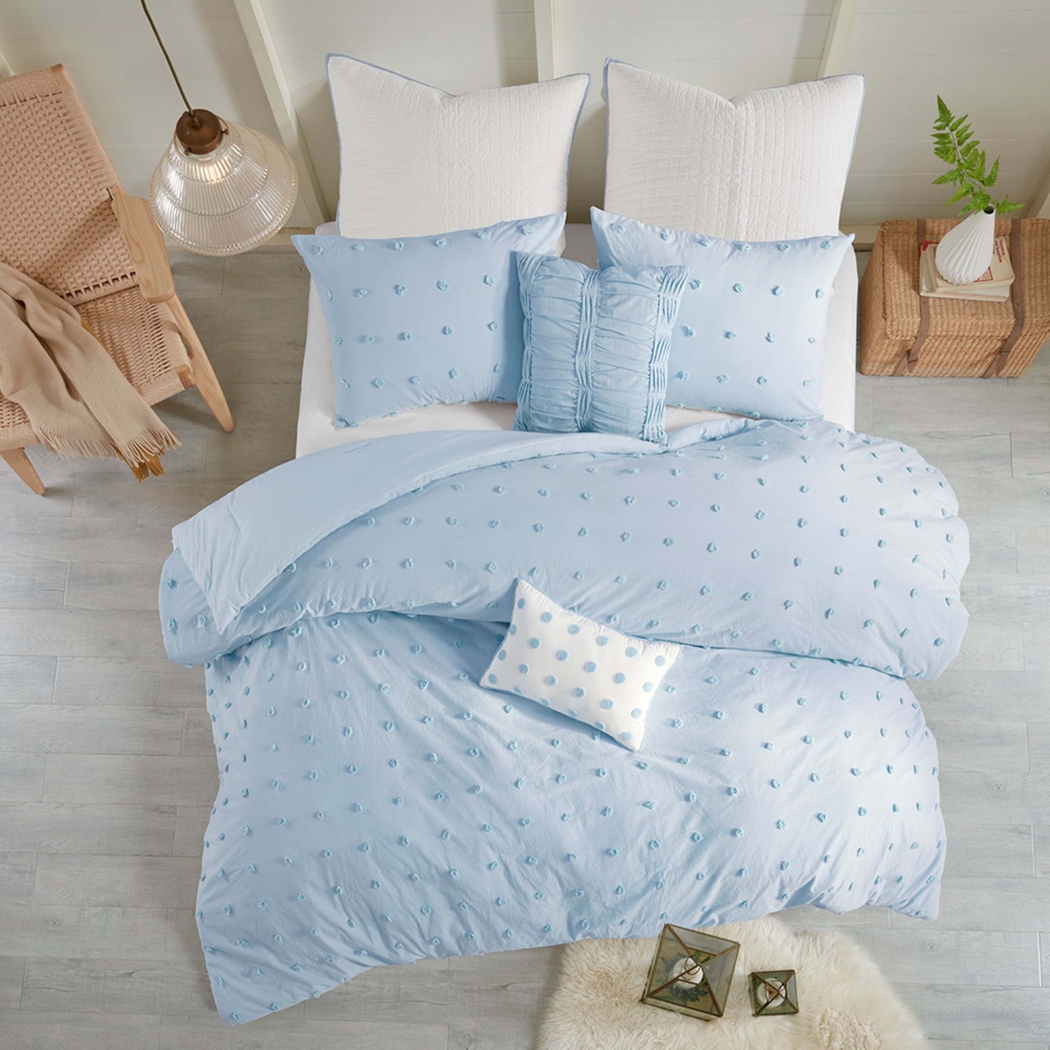 Brokat Blue King Comforter Set - Thumbnail - Image 4