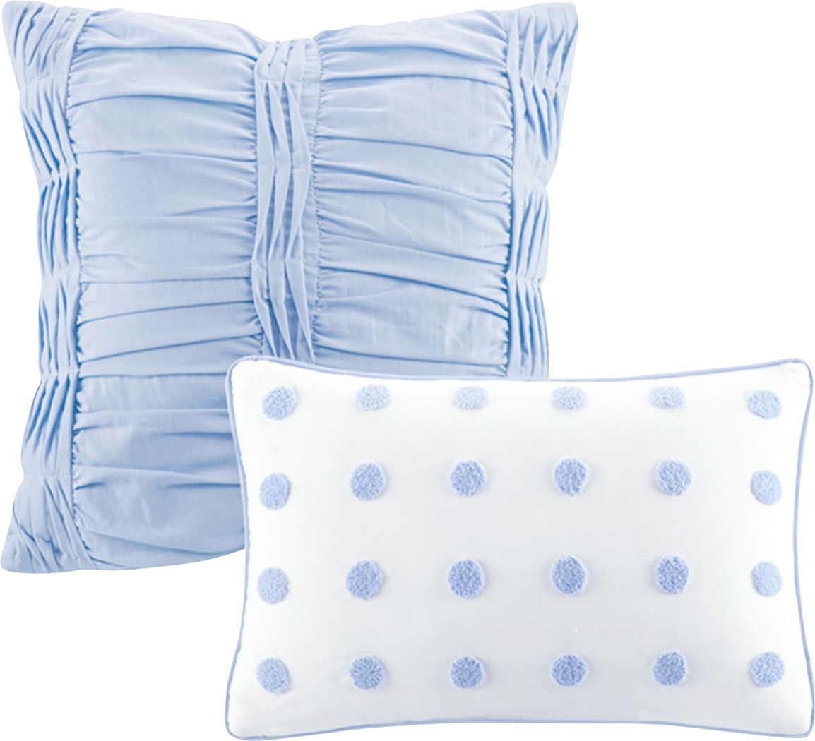 Brokat Blue King Comforter Set - Thumbnail - Image 7