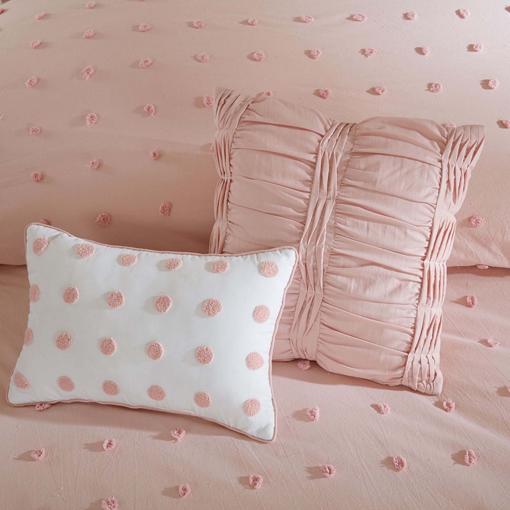Brokat Pink King Comforter Set - Thumbnail - Image 7