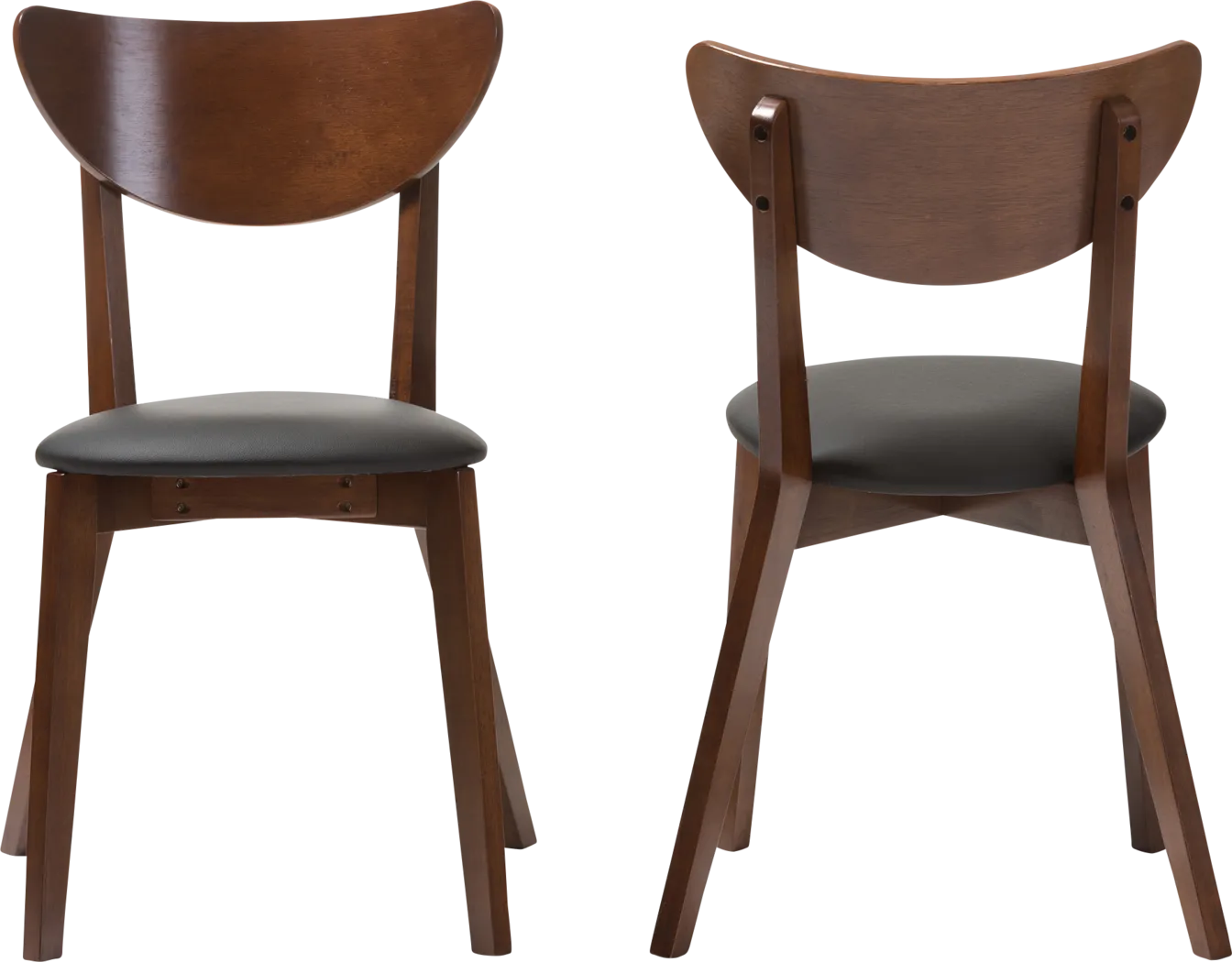Brokenshoe Brown Dining Chair, Set of 2 - Thumbnail - Image 3