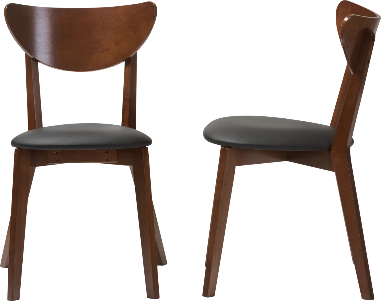 Brokenshoe Brown Dining Chair, Set of 2 - Thumbnail - Image 4