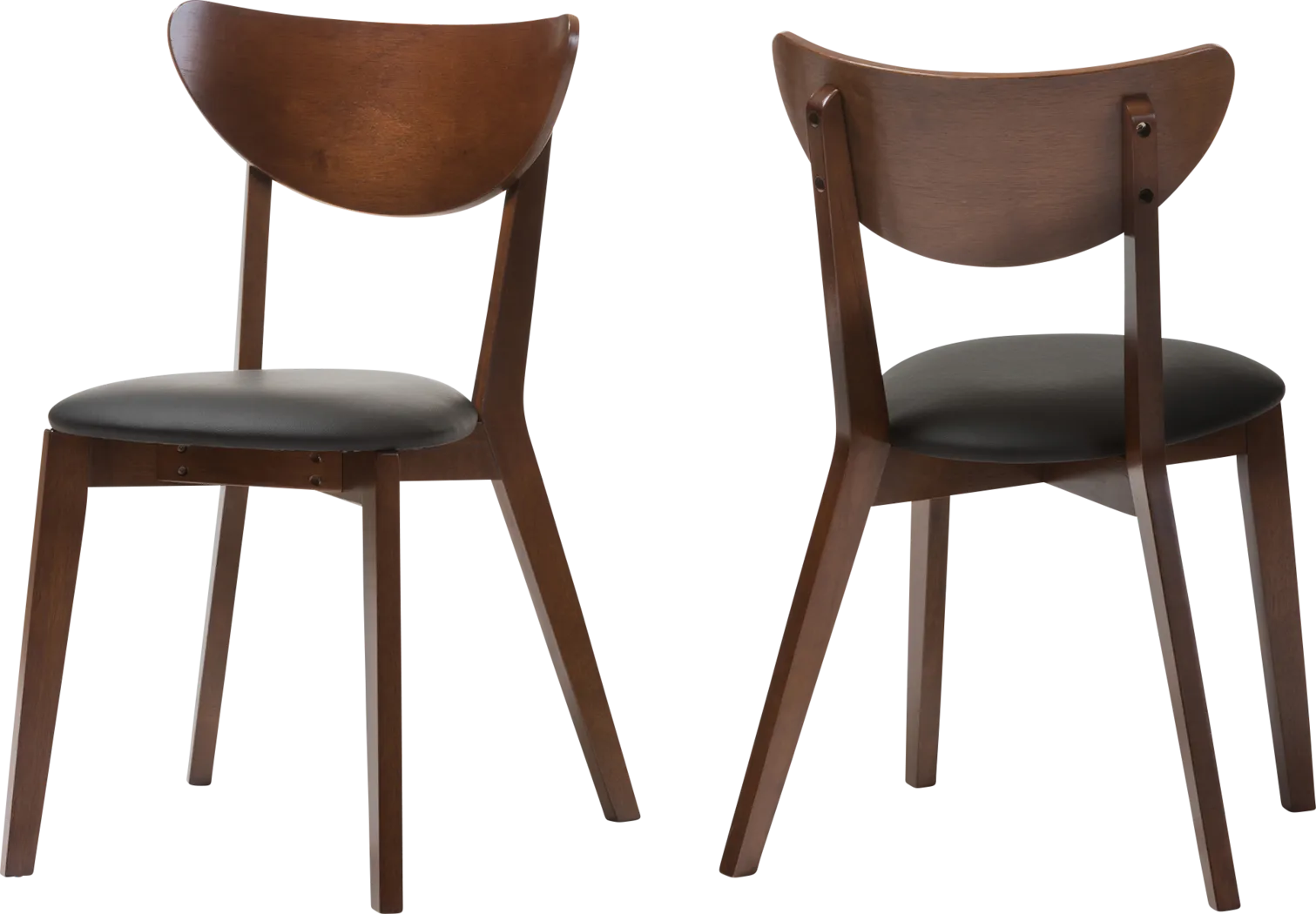 Brokenshoe Brown Dining Chair, Set of 2 - Thumbnail - Image 1