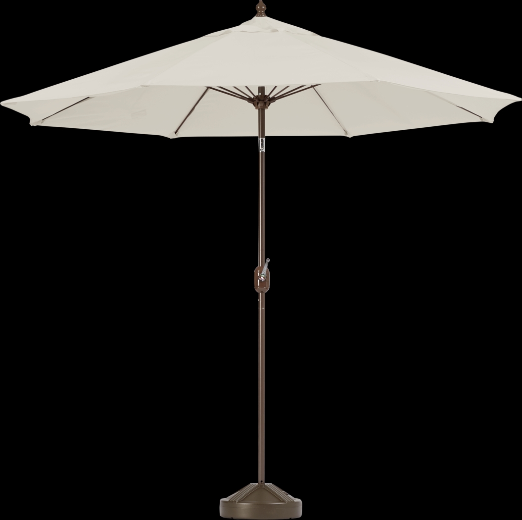Brolly 9' Octagon Outdoor Beige Umbrella - Thumbnail - Image 1