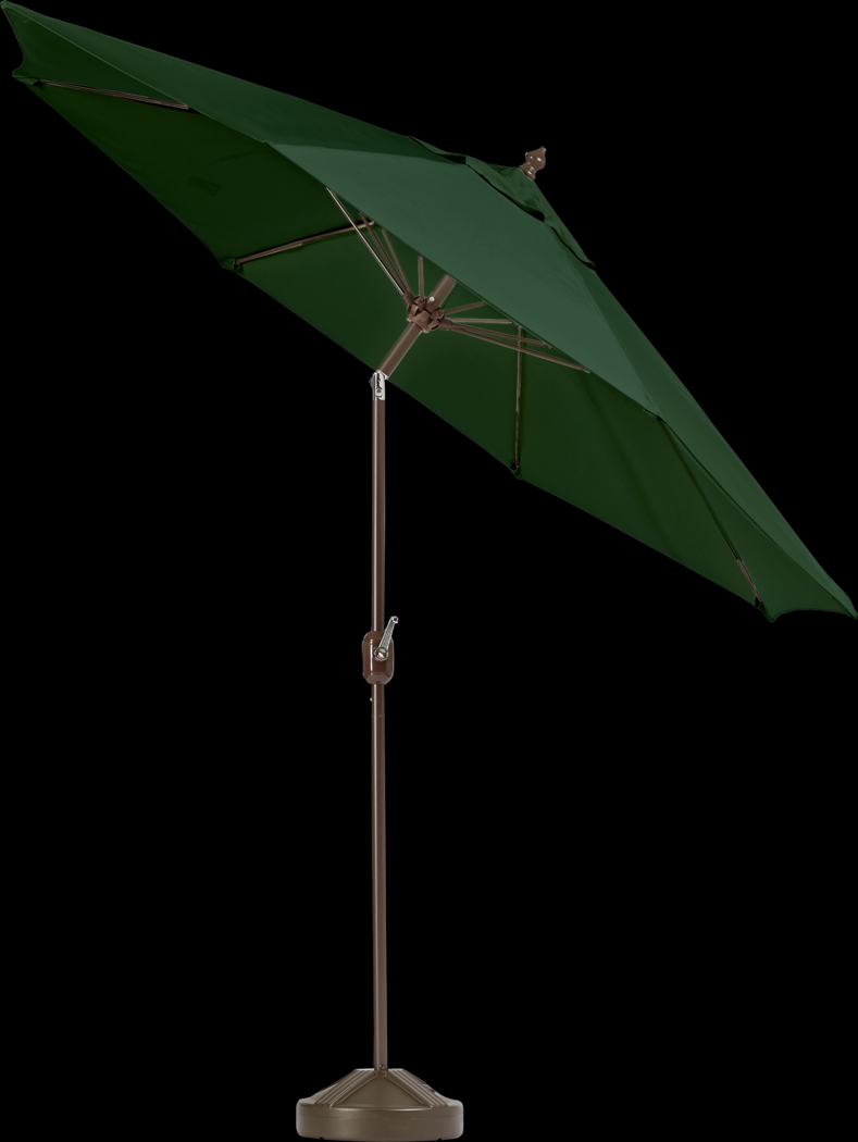 Brolly 9' Octagon Outdoor Green Umbrella - Thumbnail - Image 2