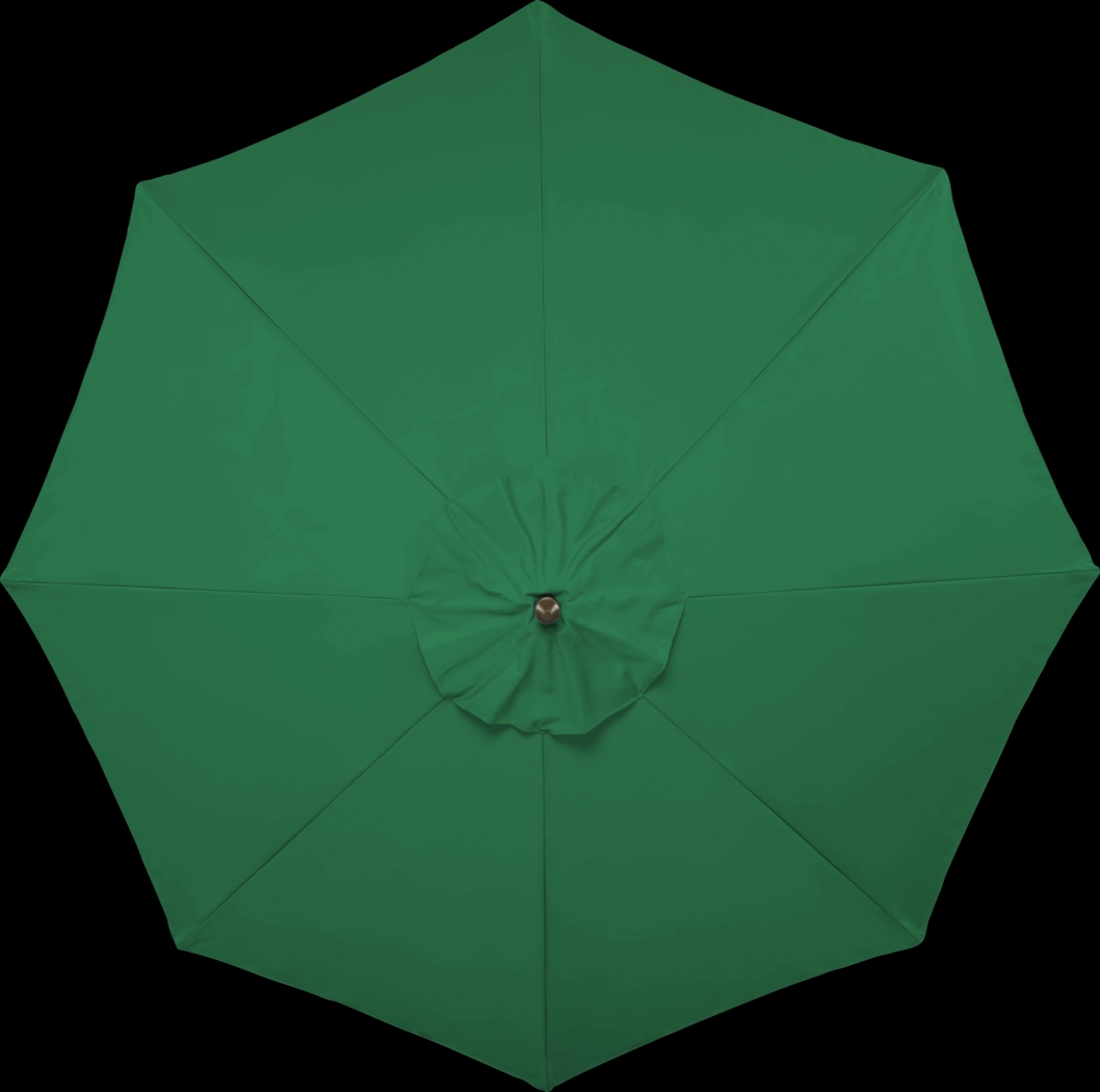 Brolly 9' Octagon Outdoor Green Umbrella - Thumbnail - Image 3